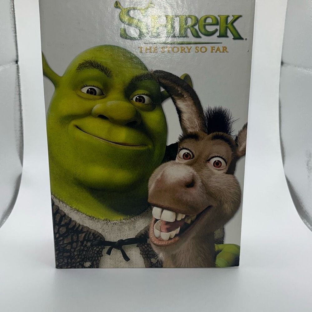 Shrek The Story So Far DVD box set disc 1,2,3,4